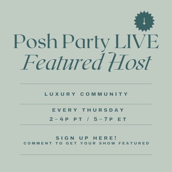Get Featured by a Luxury PPL Party Host or Team Posh During Your LIVE Show! - Picture 1 of 1